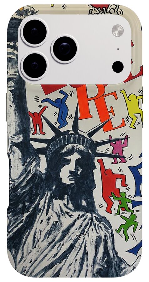 Hommage haring - Phone Case - Ykstreetart