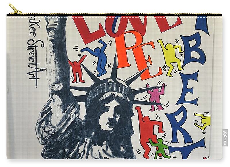 Hommage haring - Zip Pouch - Ykstreetart