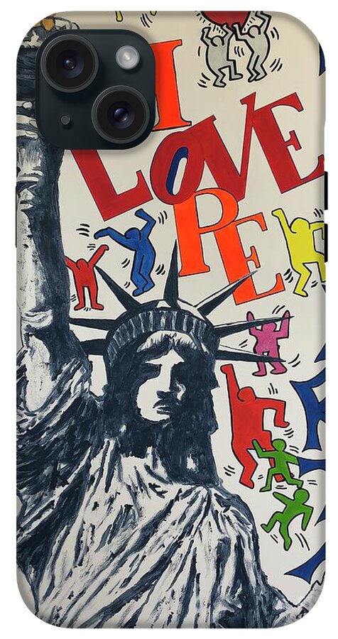 Hommage haring - Phone Case - Ykstreetart