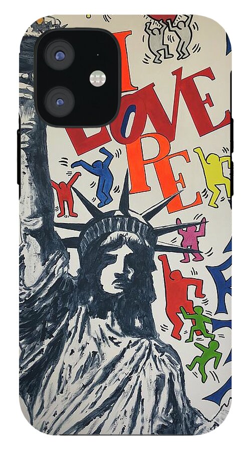 Hommage haring - Phone Case - Ykstreetart
