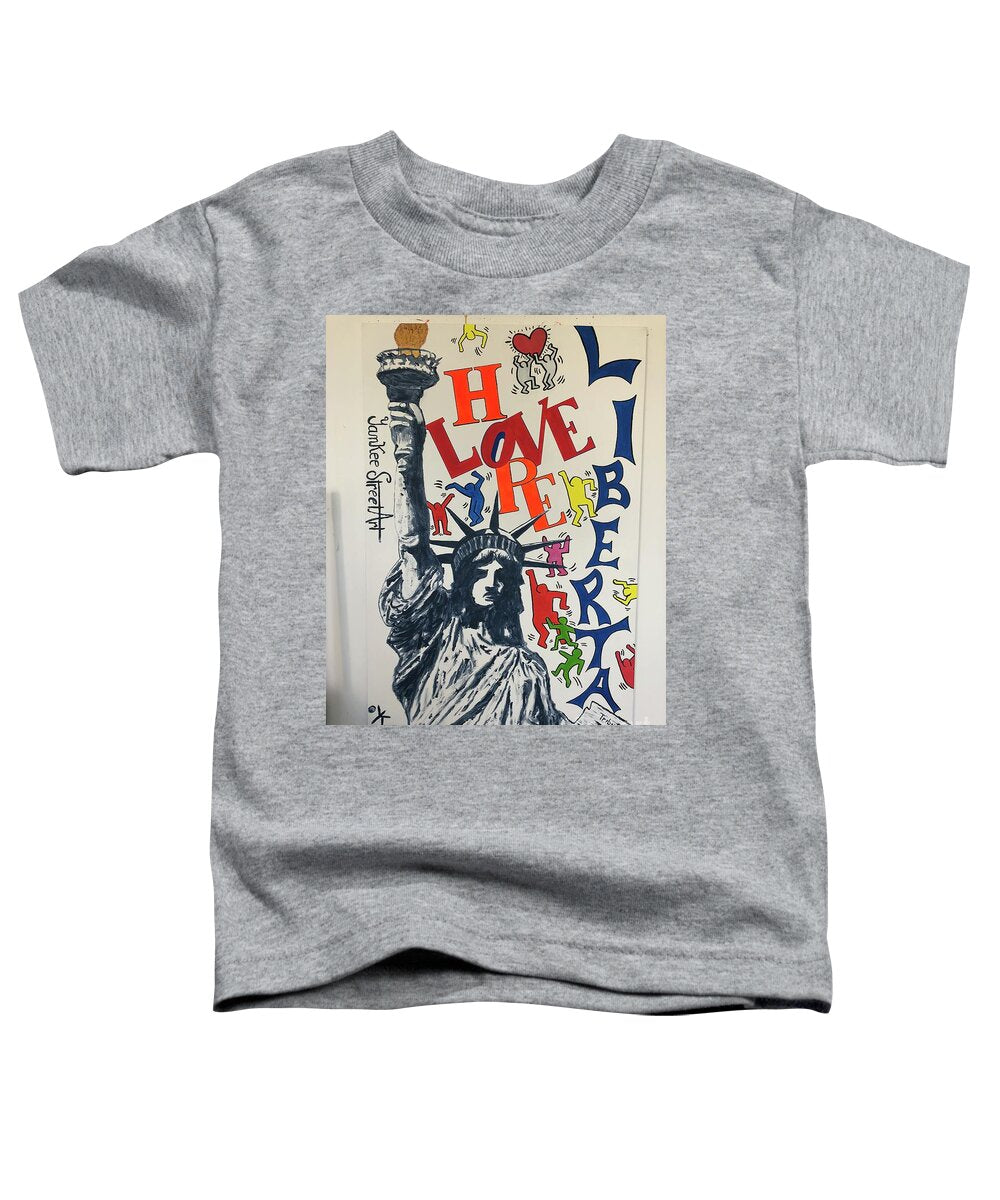 Hommage haring - Toddler T-Shirt - Ykstreetart