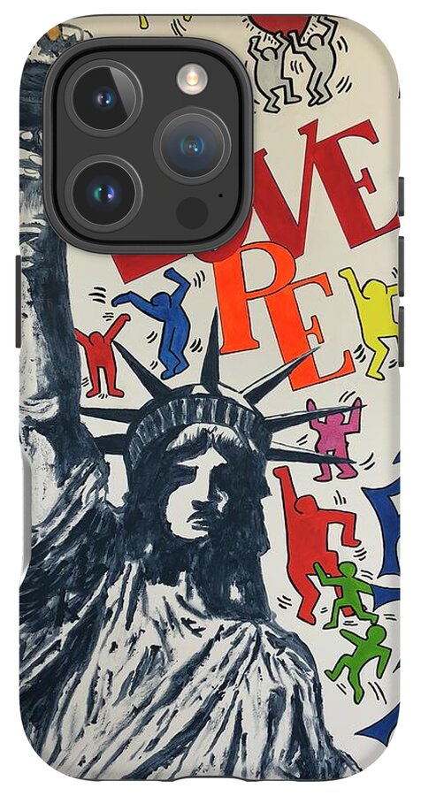 Hommage haring - Phone Case - Ykstreetart