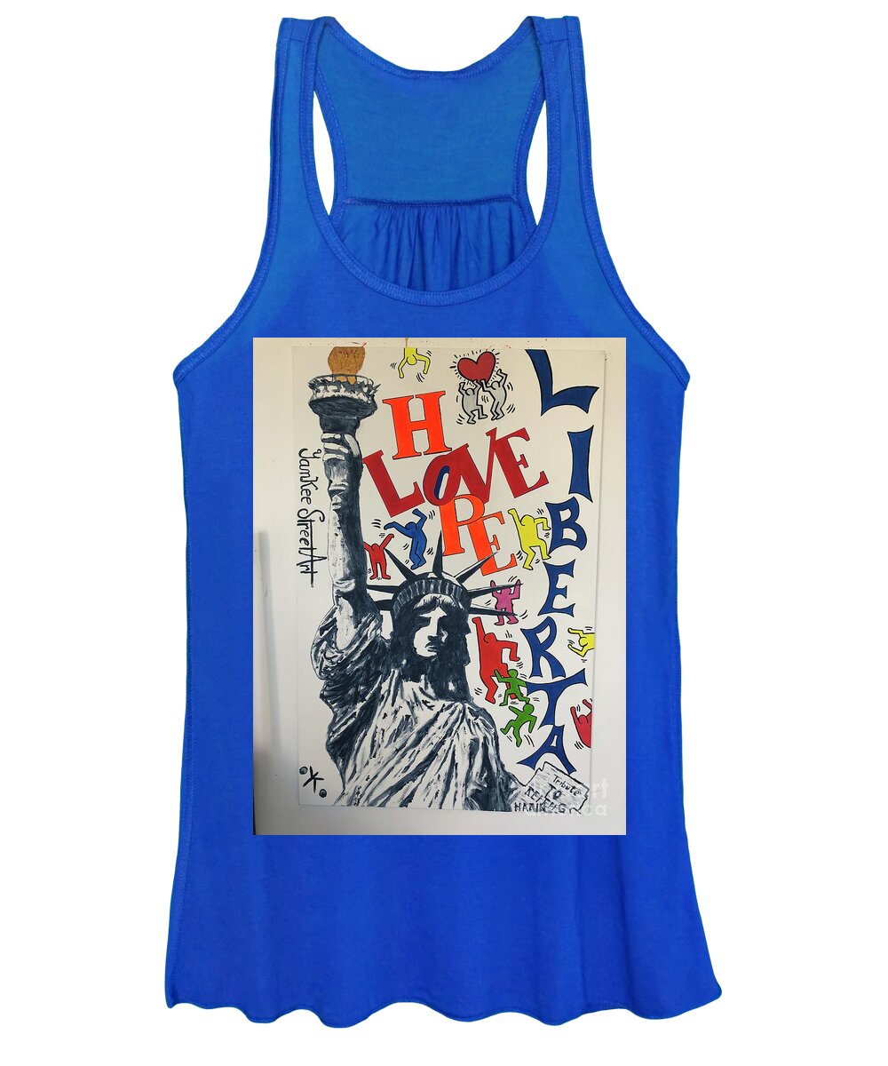 Hommage haring - Women's Tank Top - Ykstreetart