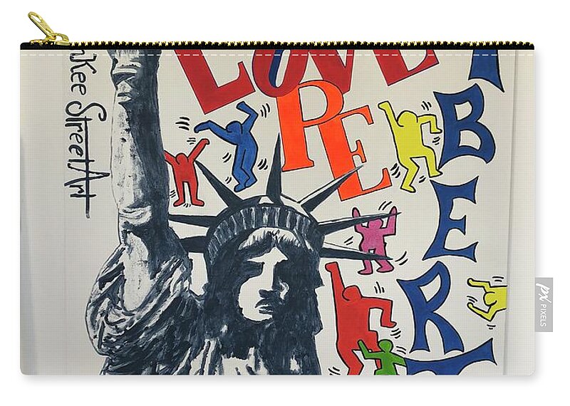 Hommage haring - Zip Pouch - Ykstreetart