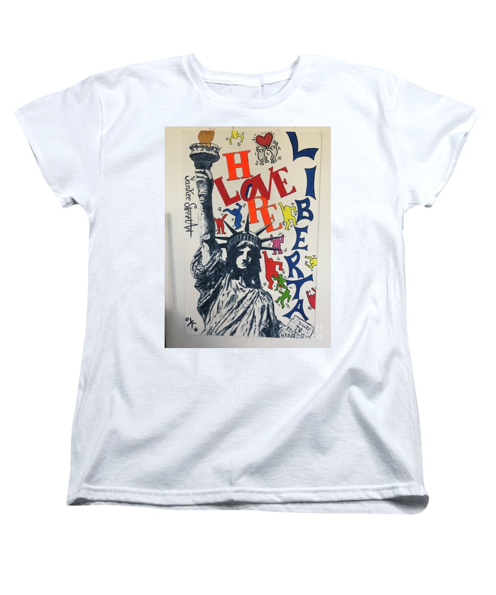 Hommage haring - Women's T-Shirt (Standard Fit) - Ykstreetart