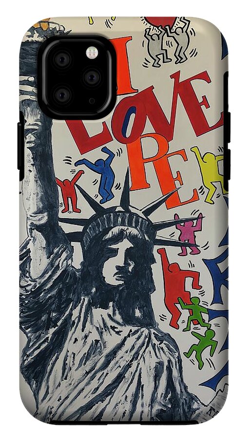 Hommage haring - Phone Case - Ykstreetart