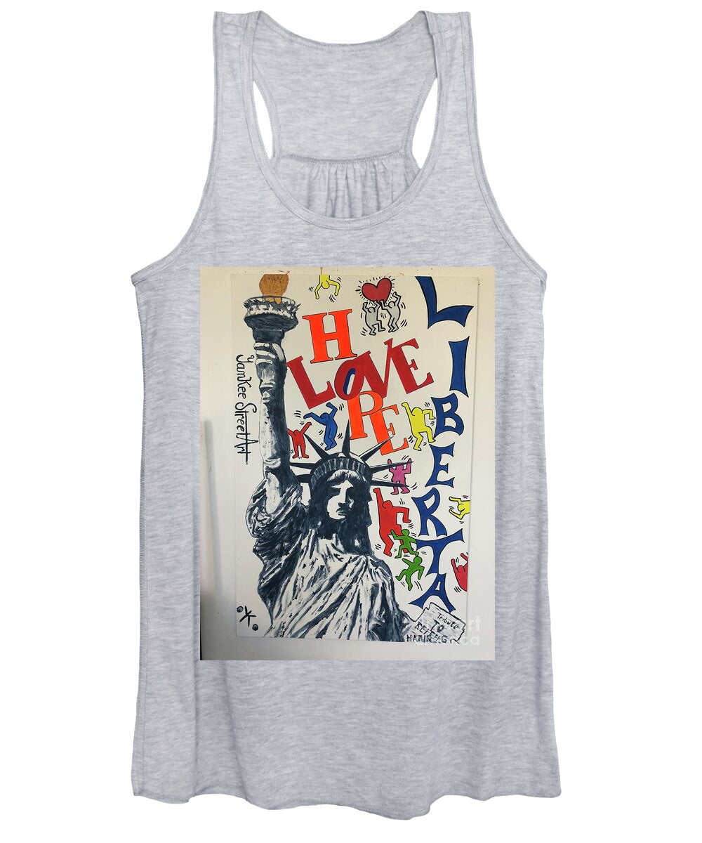 Hommage haring - Women's Tank Top - Ykstreetart