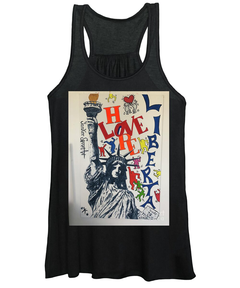 Hommage haring - Women's Tank Top - Ykstreetart