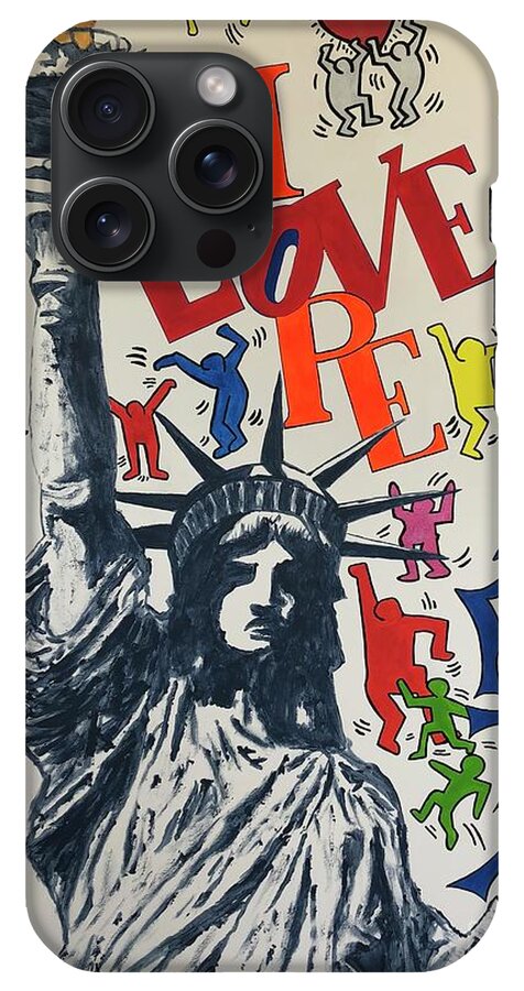 Hommage haring - Phone Case - Ykstreetart