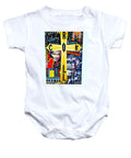 Religion rock and roll - Baby One-Piece - Ykstreetart