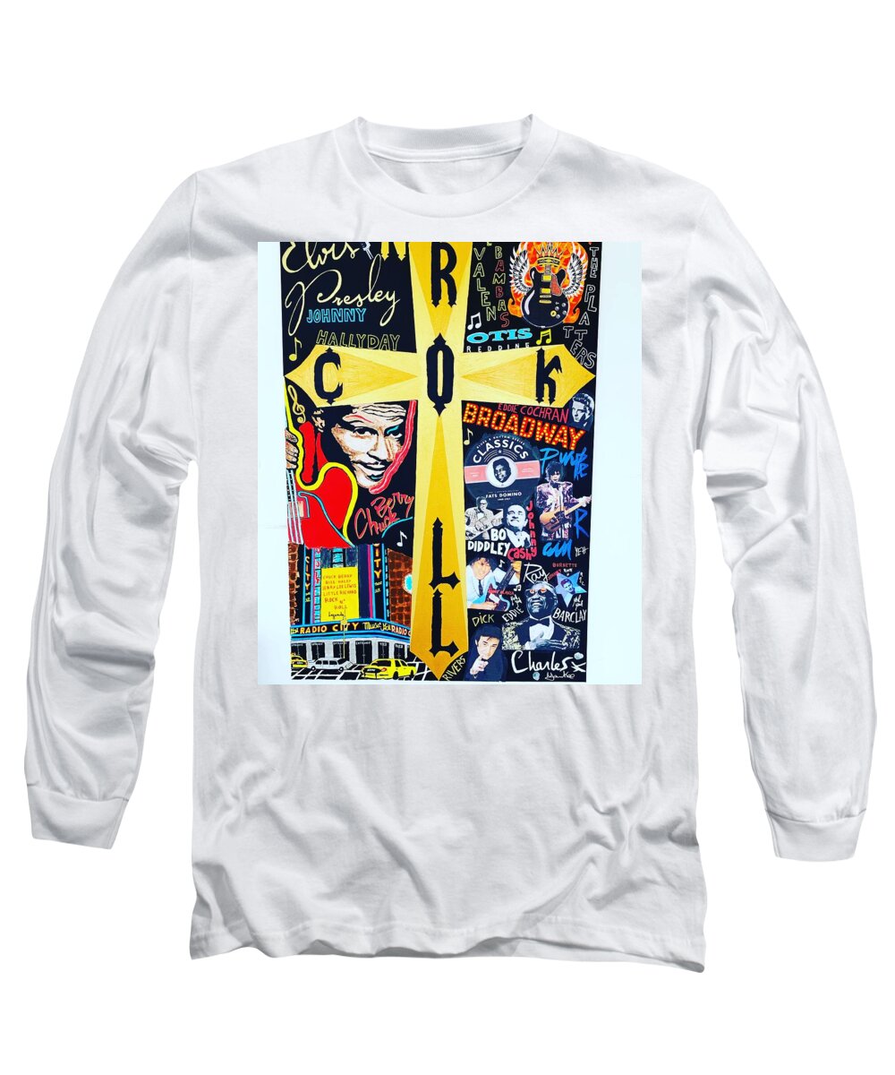 Religion rock and roll - Long Sleeve T-Shirt - Ykstreetart