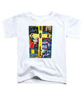 Religion rock and roll - Toddler T-Shirt - Ykstreetart