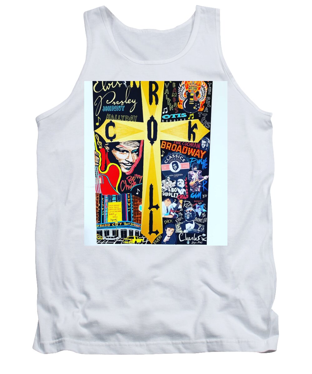 Religion rock and roll - Tank Top - Ykstreetart