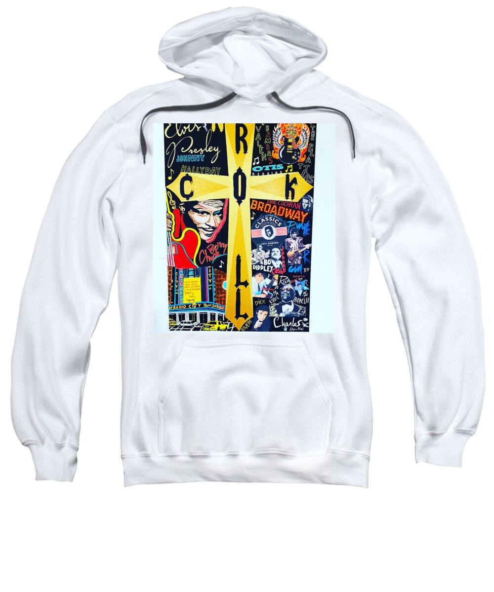 Religion rock and roll - Sweatshirt - Ykstreetart