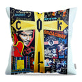Religion rock and roll - Throw Pillow - Ykstreetart