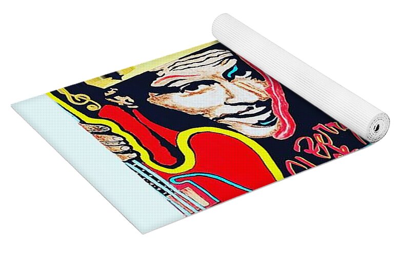 Religion rock and roll - Yoga Mat - Ykstreetart
