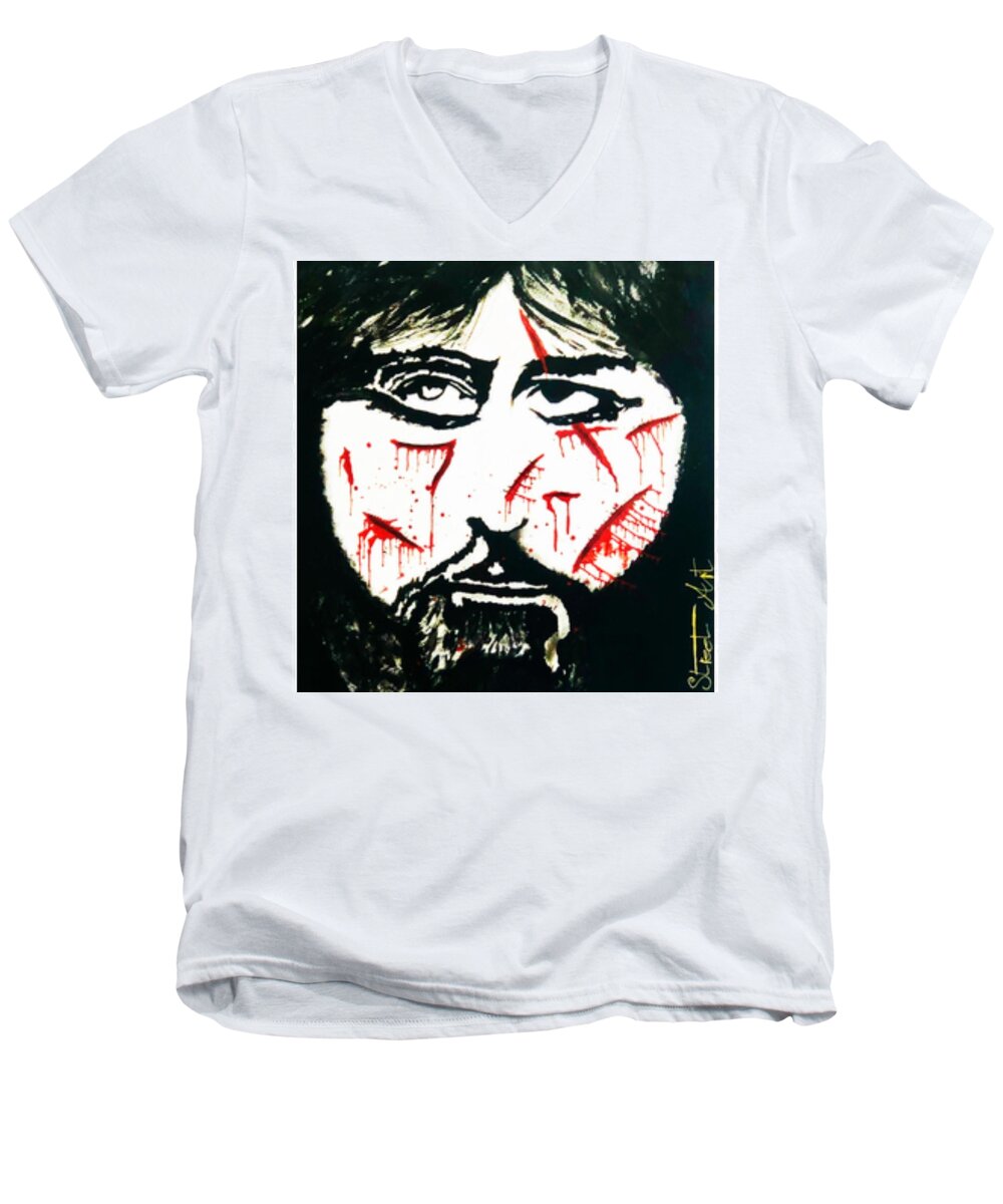 Scarface - Men's V-Neck T-Shirt - Ykstreetart