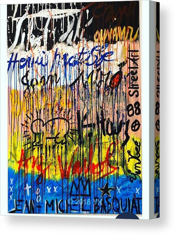 Share - Canvas Print - Ykstreetart