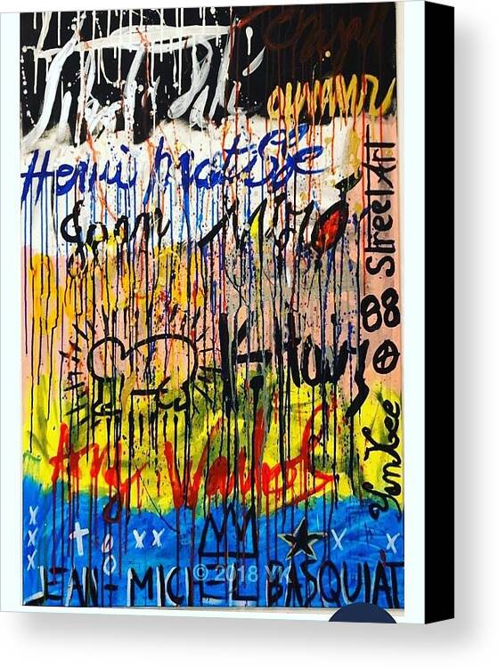 Share - Canvas Print - Ykstreetart