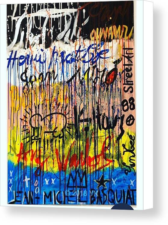 Share - Canvas Print - Ykstreetart