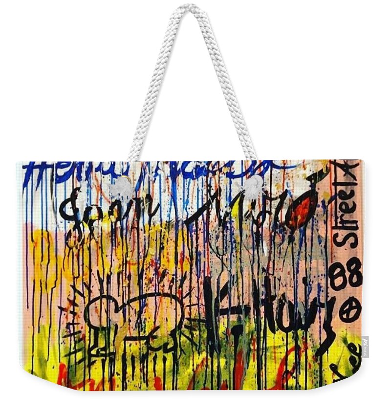 Share - Weekender Tote Bag - Ykstreetart