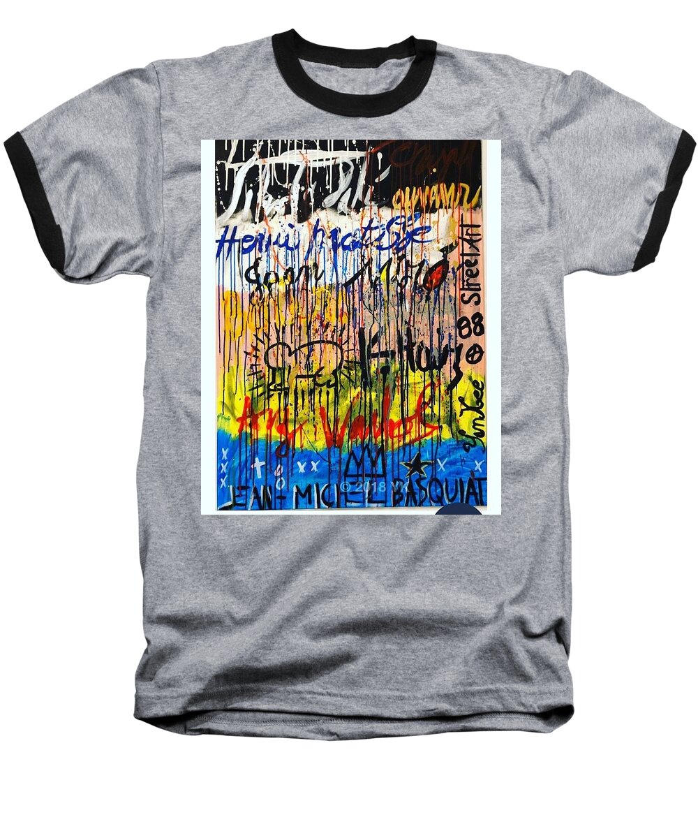 Share - Baseball T-Shirt - Ykstreetart