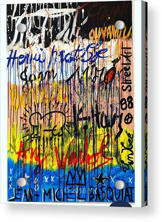 Share - Acrylic Print - Ykstreetart