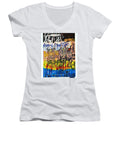Share - Women's V-Neck - Ykstreetart