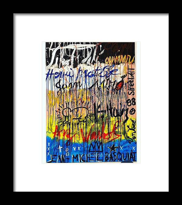 Share - Framed Print - Ykstreetart