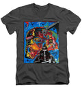 Wanted Suicide - Men's V-Neck T-Shirt - Ykstreetart