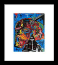 Wanted Suicide - Framed Print - Ykstreetart