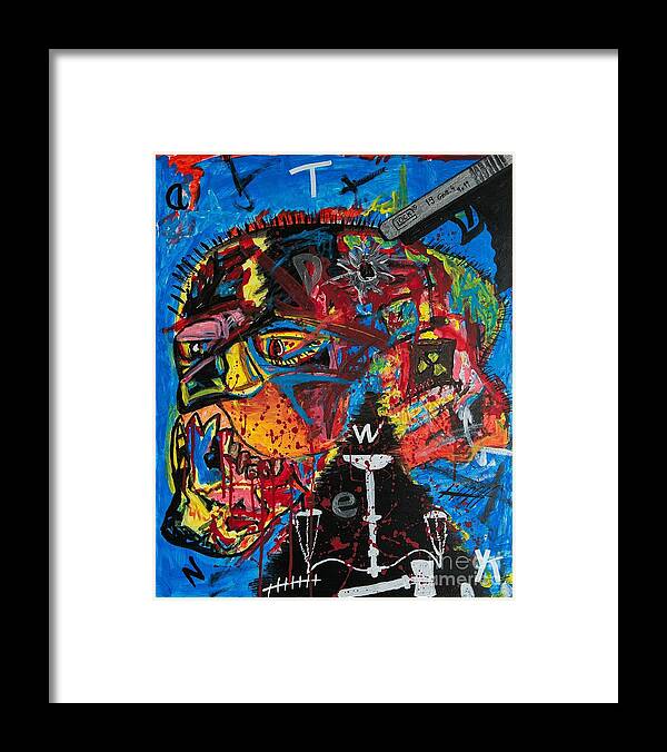 Wanted Suicide - Framed Print - Ykstreetart