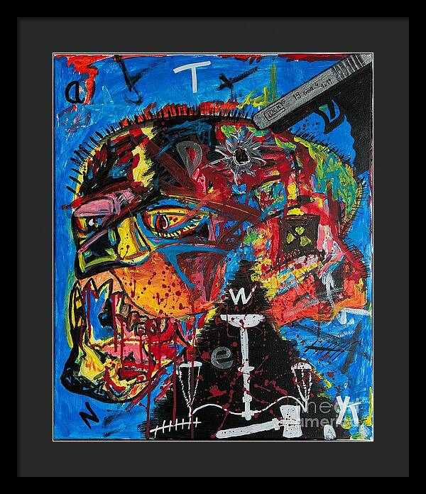 Wanted Suicide - Framed Print - Ykstreetart