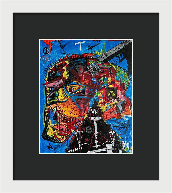 Wanted Suicide - Framed Print - Ykstreetart