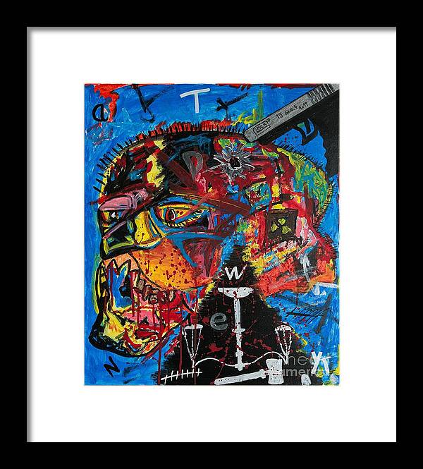 Wanted Suicide - Framed Print - Ykstreetart