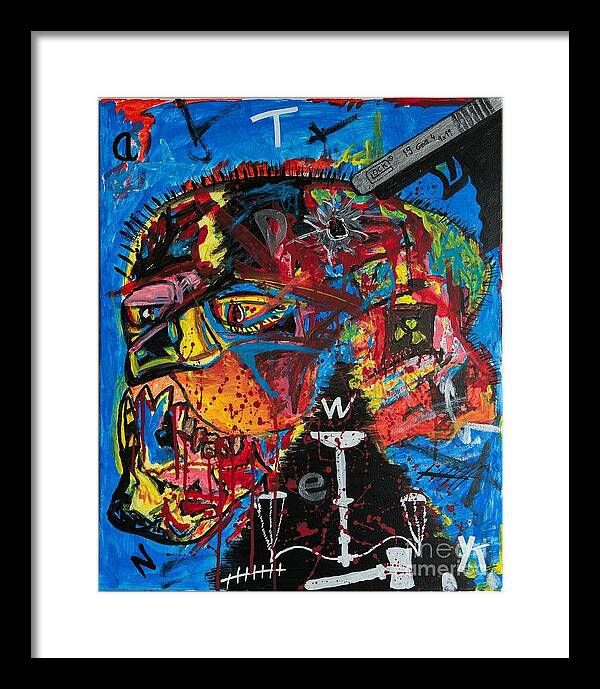 Wanted Suicide - Framed Print - Ykstreetart