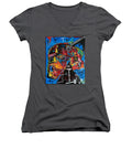 Wanted Suicide - Women's V-Neck - Ykstreetart