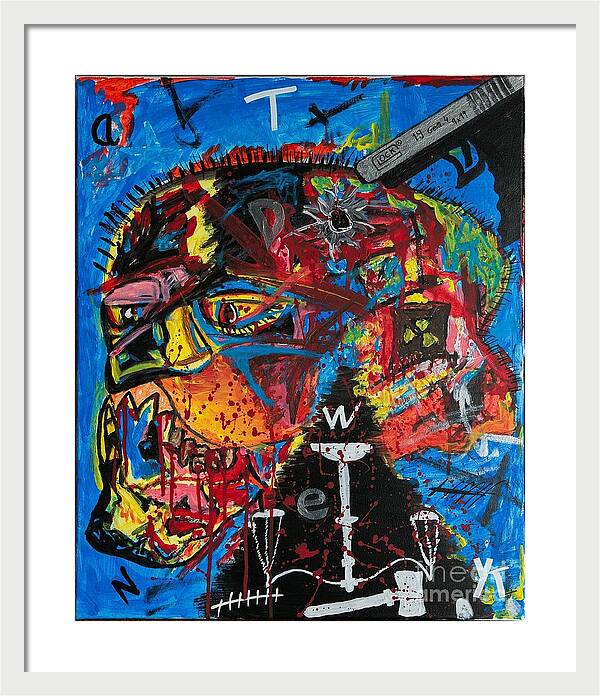 Wanted Suicide - Framed Print - Ykstreetart