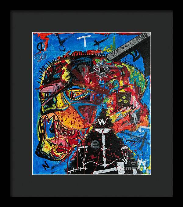 Wanted Suicide - Framed Print - Ykstreetart