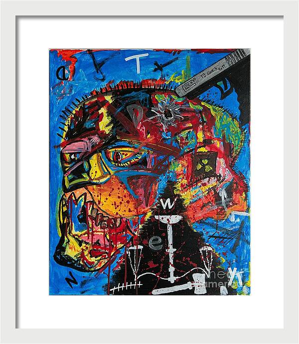 Wanted Suicide - Framed Print - Ykstreetart