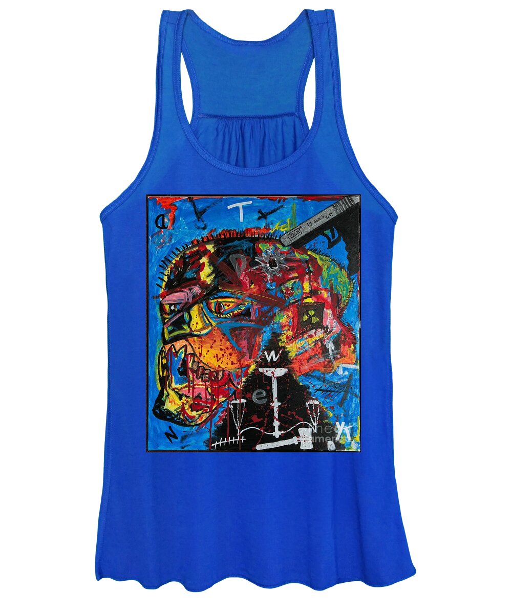 Wanted Suicide - Women's Tank Top - Ykstreetart